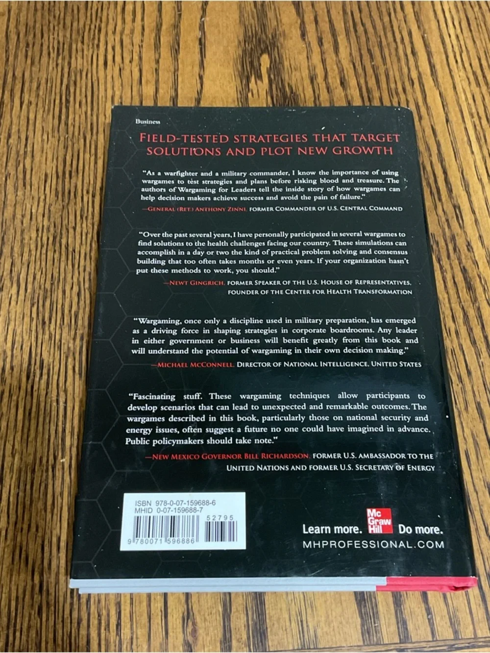 Wargaming for Leaders + Autographed Special Operations North Hardcover Set